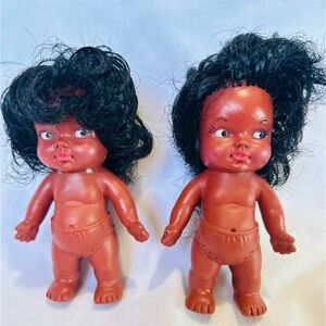 Vintage 60s Eegee 4 inch Dolls